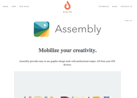 Assembly:移动端平面设计应用