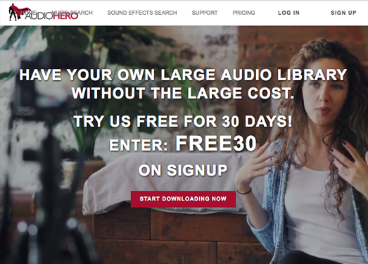 AudioHero|免版税音频音效素材网