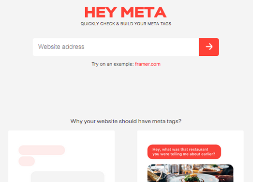HeyMeta|在线网站描述自定义工具