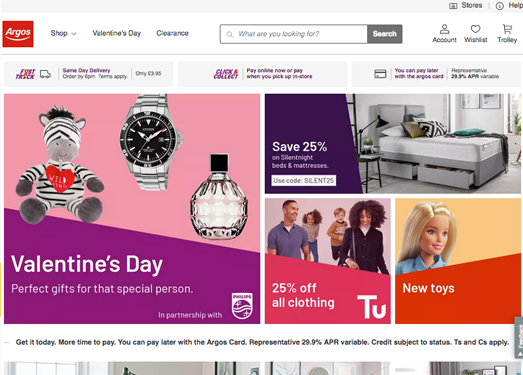 Argos.co.uk:英国零售连锁商