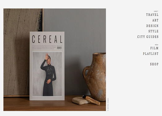 Cereal|英国旅游与生活方式杂志