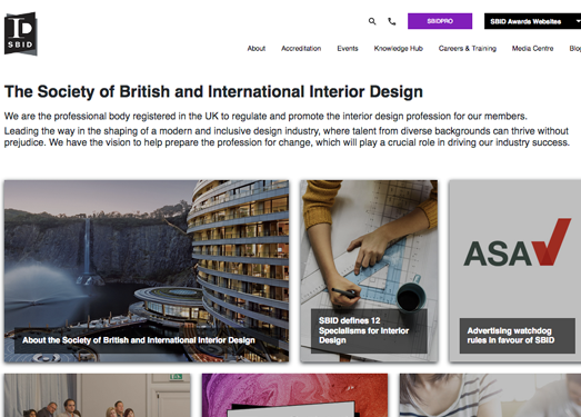 SBID:英国室内设计协会