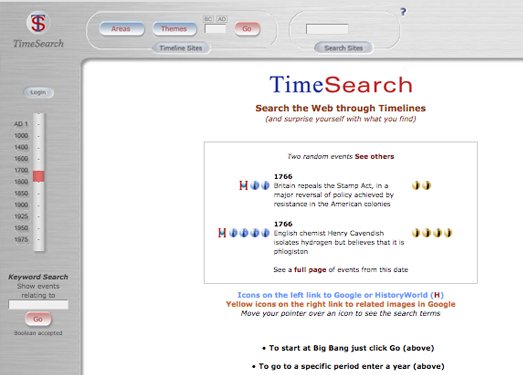 TimeSearch:历史事件搜索引擎