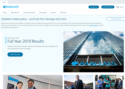 Barclays:英国巴克莱银行