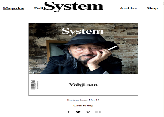 英国《System》独立时尚杂志