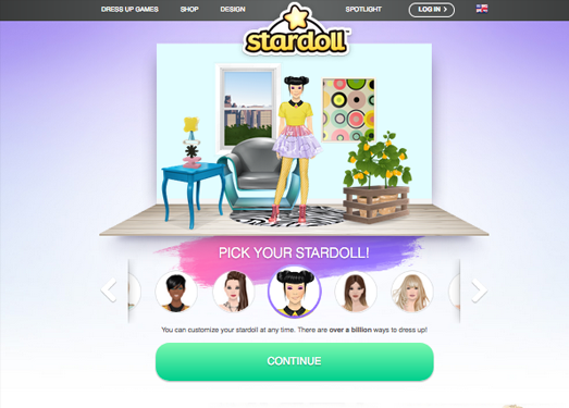 Stardoll:英国MeDoll娃娃时尚社区