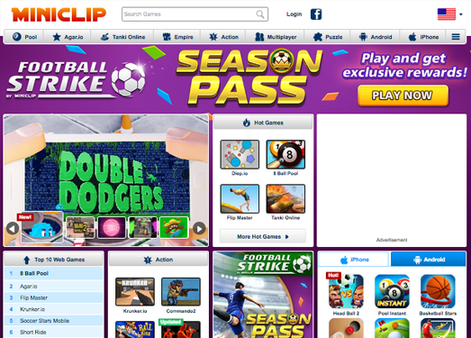 Miniclip:在线游戏网