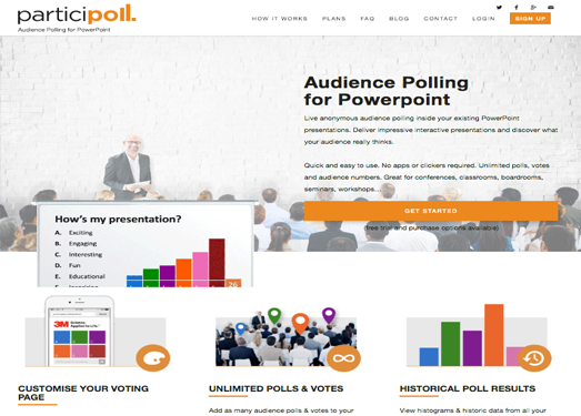 ParticiPoll:在线幻灯片投票制作工具