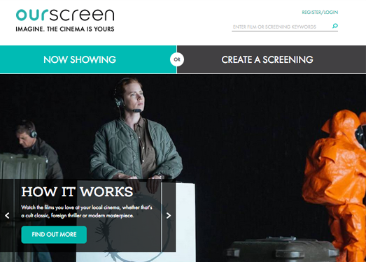 OurScreen:在线电影院放映私人定制平台