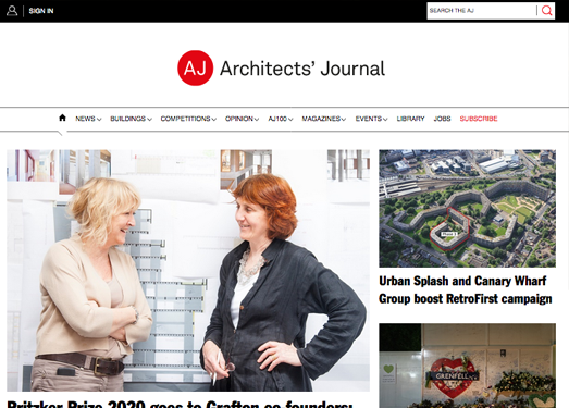 Architectsjournal:建筑透视杂志