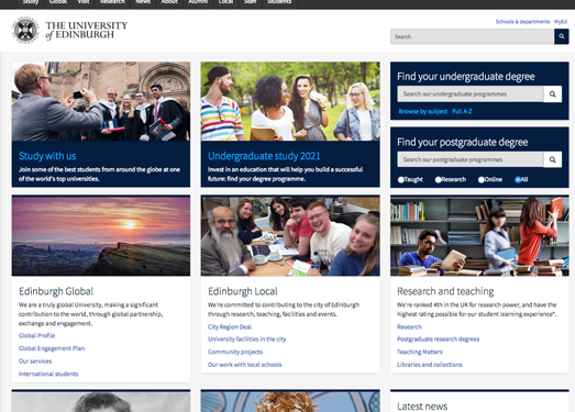 ED.ac.uk:英国爱丁堡大学