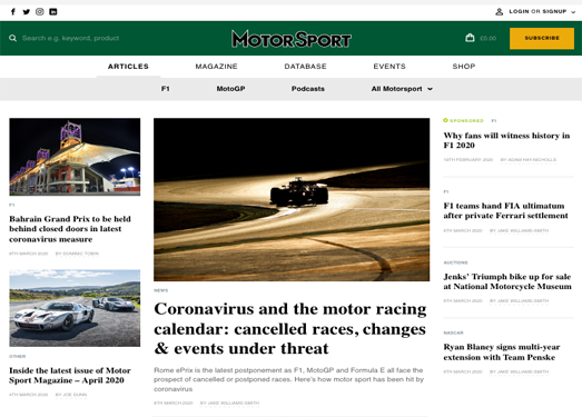 MotorSportMagazine|英国赛车运动杂志