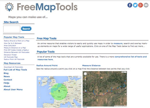 FreeMapTools:在线免费地图工具包