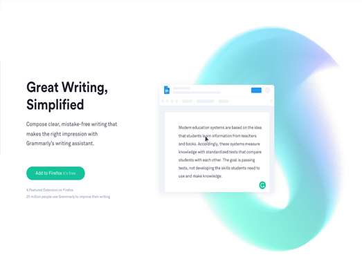 Grammarly:在线语法纠正和校对工具