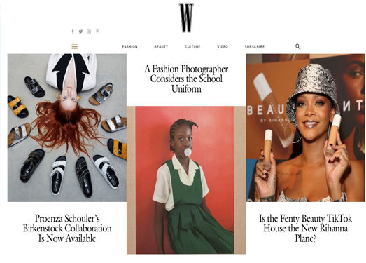 美国《W Magazine》女性时尚杂志