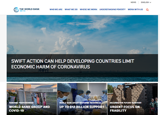 WorldBank:世界银行国际金融组织