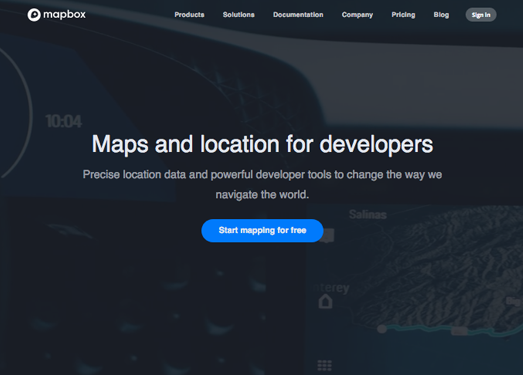 MapBox:地图盒子开放式地图绘制平台