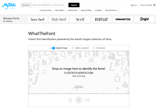 MyFonts|WhatTheFont