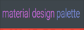 MaterialPalette:在线颜色组合匹配工具
