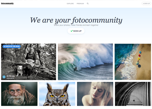 Fotocommunity:图片分享平台