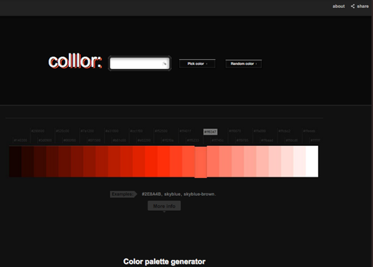 Colllor|调色板生成器