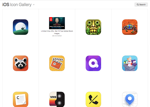 iOS Icon Gallery