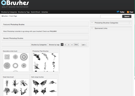 Photoshop Brushes | QBrushes.net