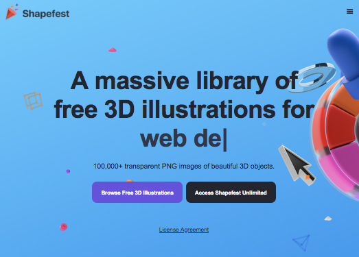 Shapefist™ |一个庞大的免费三维形状库