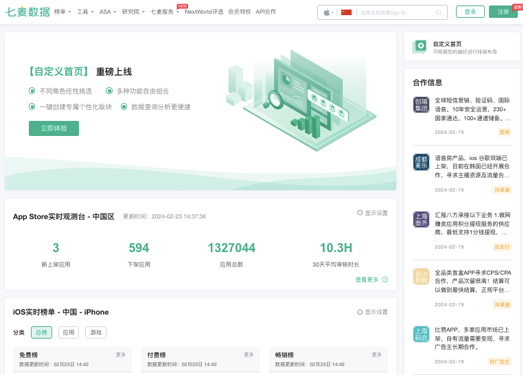 七麦数据|专业移动产品商业分析平台-关键词优化-ASA优化-七麦科技