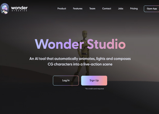 Wonder Dynamics|可自动将 CG 角色制作动画、打光并将其合成到真人场景中