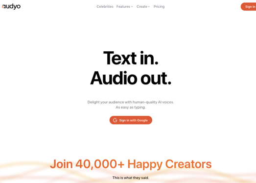 Audyo|像写文件一样创建音频。编辑单词而不是波形。