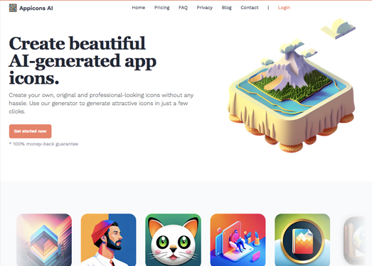 AppiconsAI|AI 生成的应用程序图标