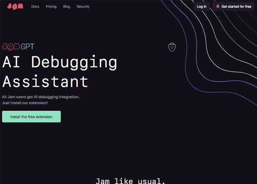 JamGPT |Jam推出的AI Debug调试助手